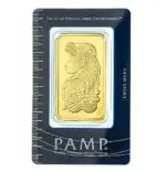 100g PAMP Minted Bar Gold