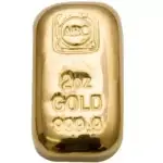 2oz ABC Bullion Cast Gold Bar