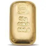 50g ABC Bullion Cast Bar Gold