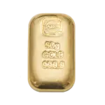 50g ABC Bullion Cast Bar Gold