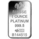 1oz PAMP Minted Bar Platinum