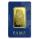 100g PAMP Minted Bar Gold