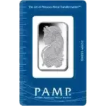 1oz PAMP Minted Bar Platinum