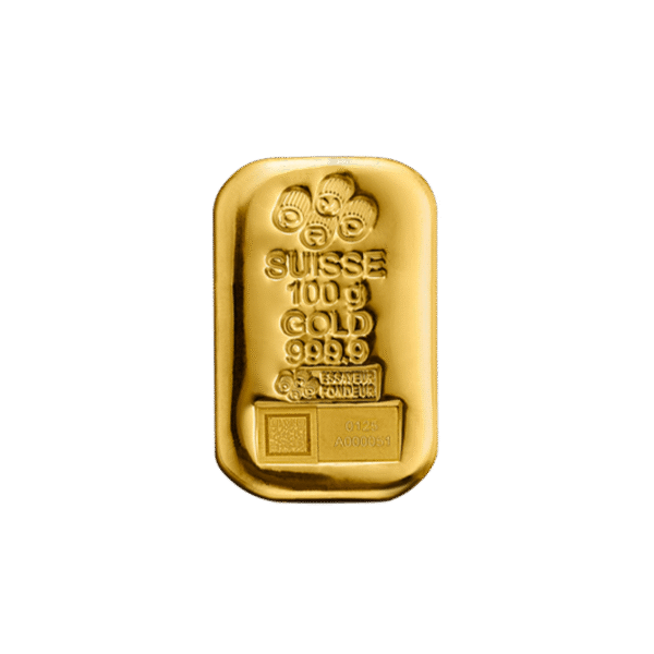 Gold Cast Bar - 100 g
