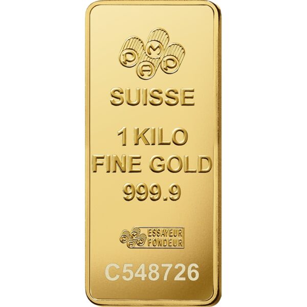 Lady Fortuna™ Gold Minted Bar - 1 KG