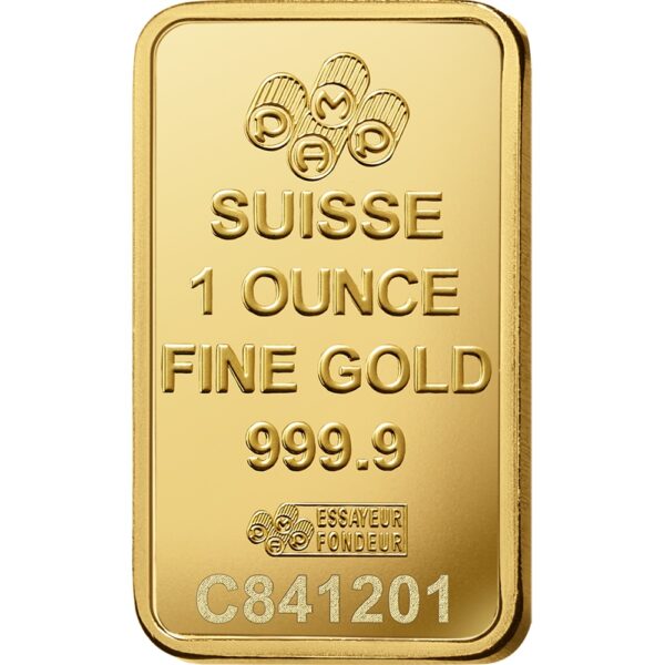 Lady Fortuna™ Gold Minted Bar - 1 oz