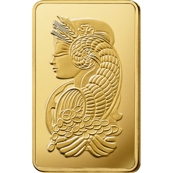 Lady Fortuna™ Gold Minted Bar - 500g