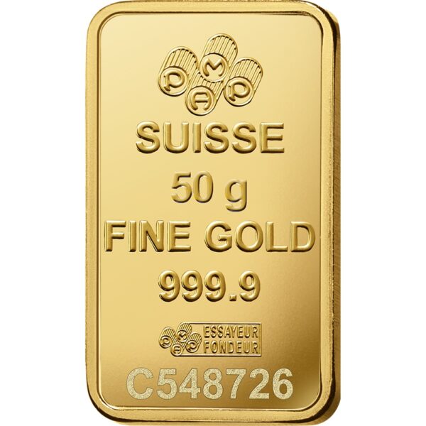 Lady Fortuna™ Gold Minted Bar - 50g