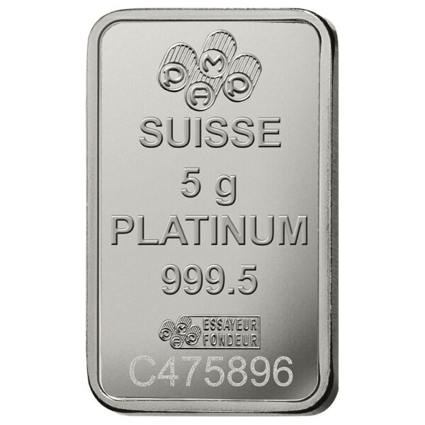 Lady Fortuna™ Platinum Minted Bar - 5g