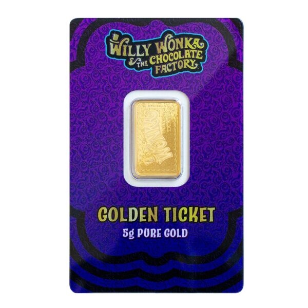 Willy Wonka® - 5g Pure Gold Bar
