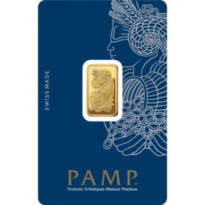 lady fortuna™ gold minted bar 1g