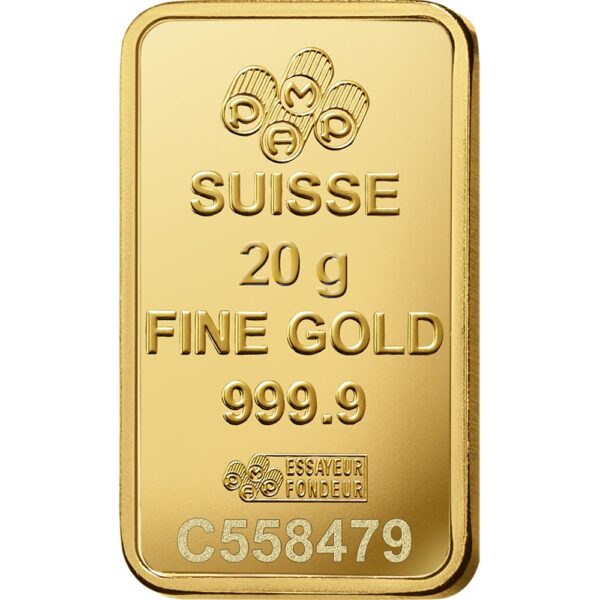 lady fortuna™ gold minted bar 20g